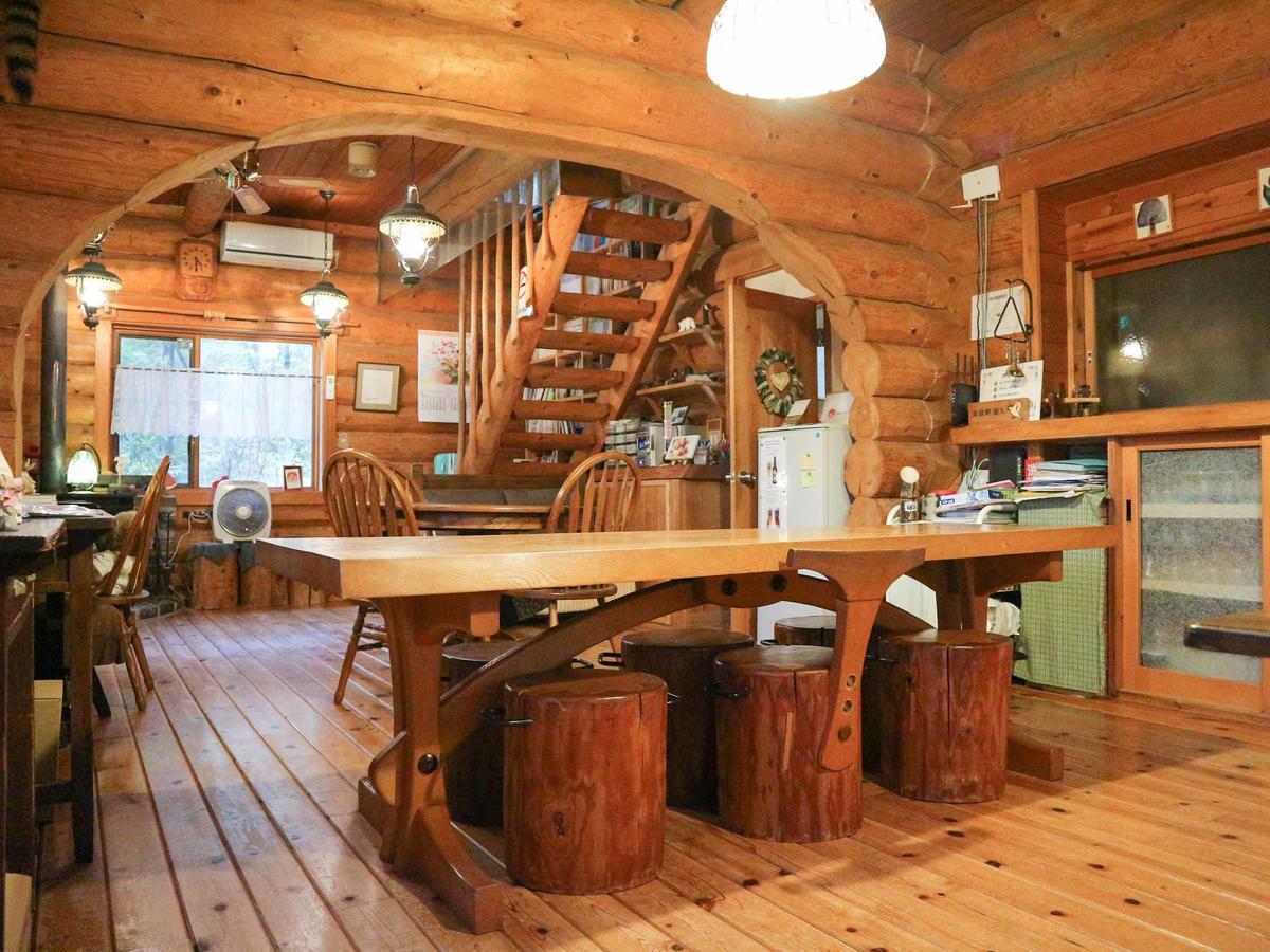 Canadian Loghouse Inn Azuminoyujin Kültér fotó
