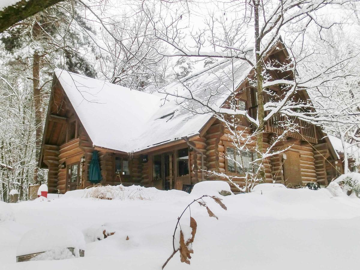 Canadian Loghouse Inn Azuminoyujin Kültér fotó