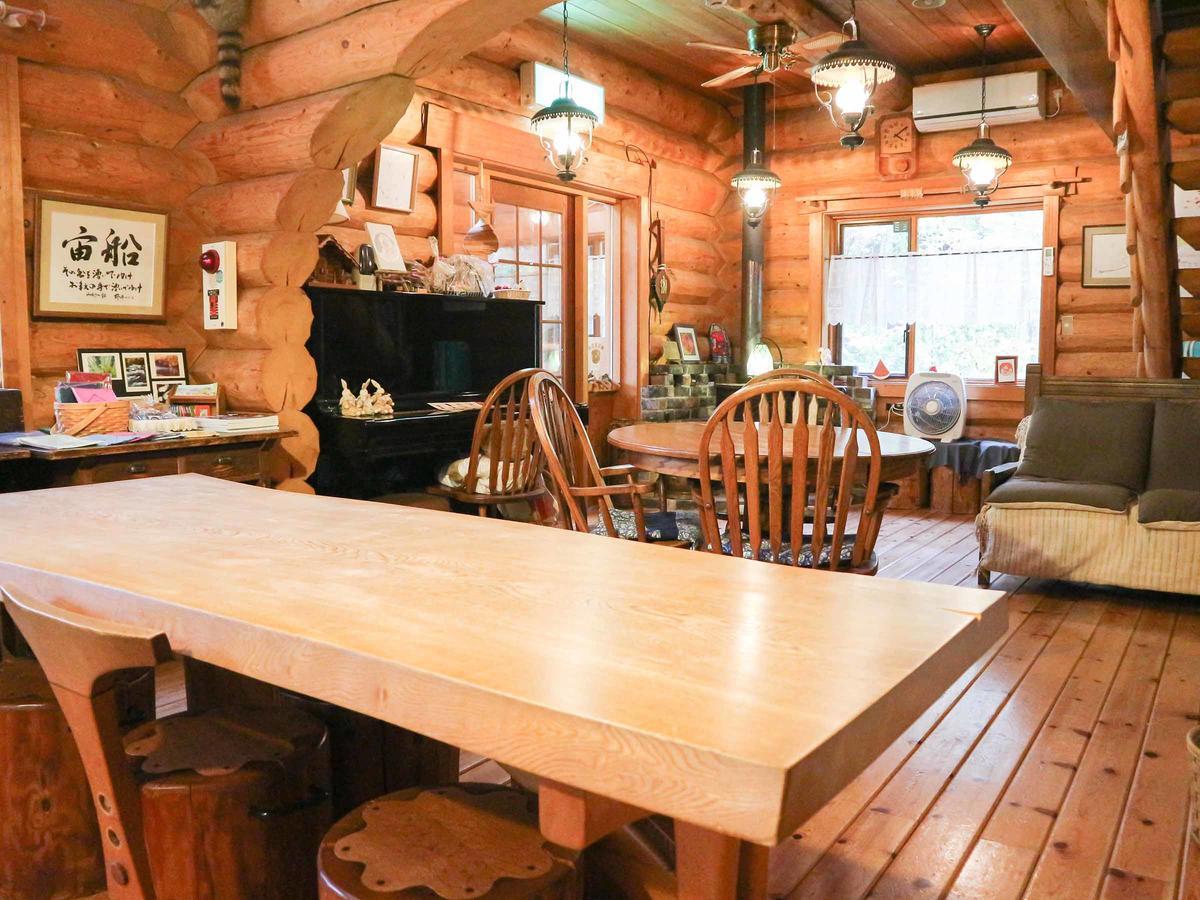 Canadian Loghouse Inn Azuminoyujin Kültér fotó